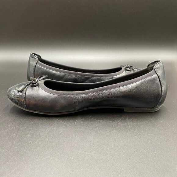 Vionic Minna Black Flats Women's Size 8 - Picture 6 of 12